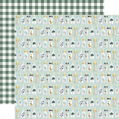 Echo Park It's A Boy Designpapier - Boy Baby Bottles